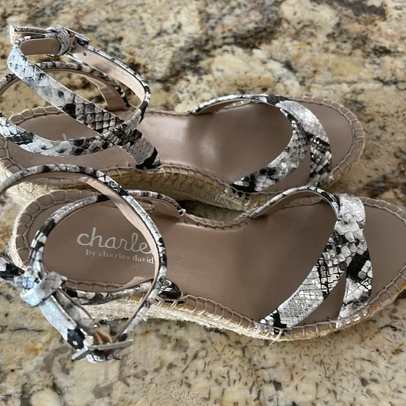 Cute Charles David Wedge Shoes - Picture 3 of 7
